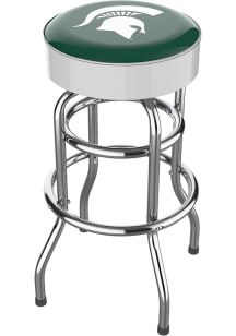 Michigan State Spartans Chrome Pub Stool - Green