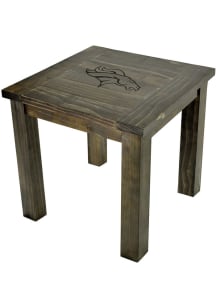 Imperial Denver Broncos Reclaimed Navy Blue End Table