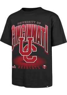47 Cincinnati Bearcats Black Team Flex Football Foundation Short Sleeve Fashion T Shirt