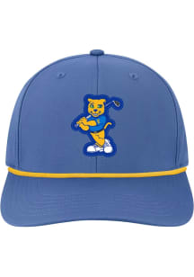 Pitt Panthers Golf Roc Back Nine Adjustable Hat - Blue