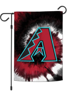 Arizona Diamondbacks Tie Dye Garden Flag - Red