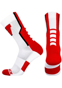 Wisconsin Badgers  Mens Crew Socks