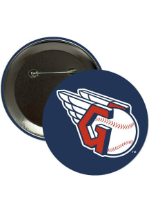 Cleveland Guardians 3" Primary Logo Button - Navy Blue