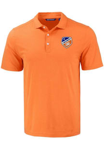 Cutter and Buck FC Cincinnati Mens Orange Coastline Eco Short Sleeve Polo