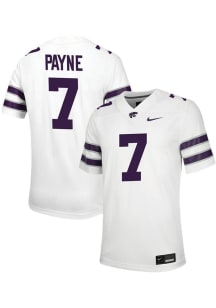 VJ Payne  Nike K-State Wildcats White Football NIL Game Football Jersey