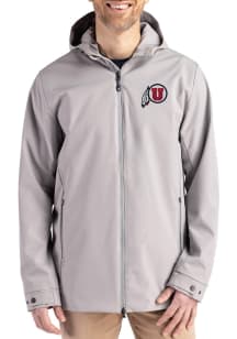 Cutter and Buck Utah Utes Mens Grey Camano Light Weight Jacket