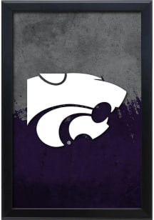 K-State Wildcats Snap Frame LED Sign - Black