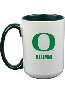 Oregon Ducks Alumni 15oz Ceramic Mug - White