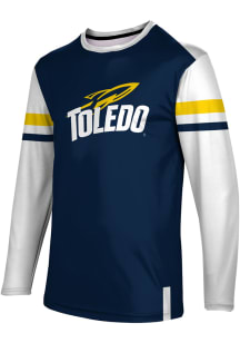 ProSphere Toledo Rockets Navy Blue Old School Long Sleeve T Shirt