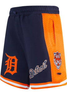 Pro Standard Detroit Tigers Boys Navy Blue Classic Chenille Shorts