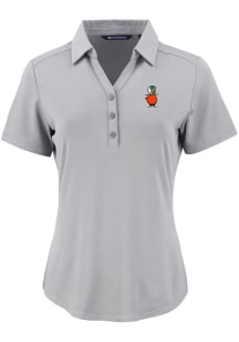 Cutter and Buck UCF Knights Womens Ash Vault Forge Eco Polo Short Sleeve Polo Shirt