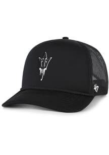47 Arizona State Sun Devils Foam Front Trucker Adjustable Hat - Black