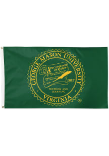 George Mason University 3x5 Silk Screen Grommet Flag - Green