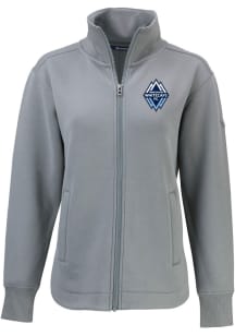 Cutter and Buck Vancouver Whitecaps FC Womens Graphite Roam Light Weight Jacket