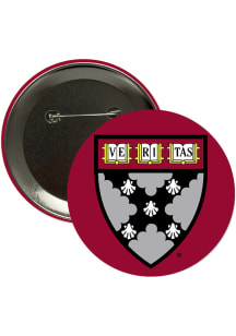 Harvard Crimson 3" School of Business Button - Maroon