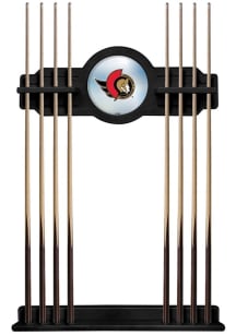 Ottawa Senators Solid Wood Cue Rack Pool Table Accessories