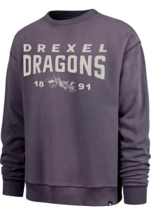 47 Drexel Dragons Mens Navy Blue Windsor River Long Sleeve Fashion Sweatshirt