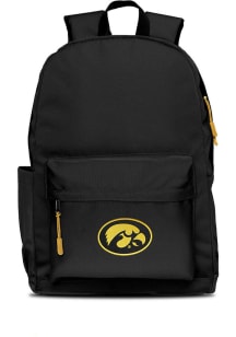 Iowa Hawkeyes Black Campus Laptop Backpack