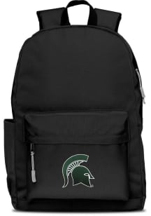 Michigan State Spartans Black Campus Laptop Backpack