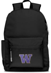 Washington Huskies Black Campus Laptop Backpack