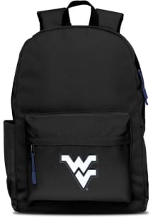 West Virginia Mountaineers Black Campus Laptop Backpack