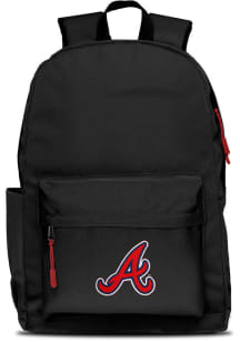 Atlanta Braves Black Campus Laptop Backpack