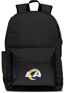 Los Angeles Rams Black Campus Laptop Backpack