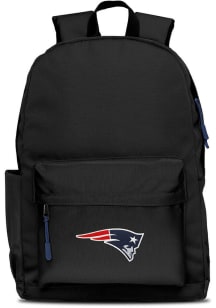New England Patriots Black Campus Laptop Backpack