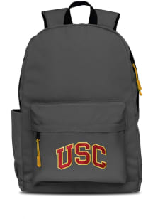 USC Trojans Grey Campus Laptop Backpack