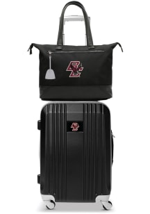 Boston College Eagles Black Set with Laptop Tote Luggage