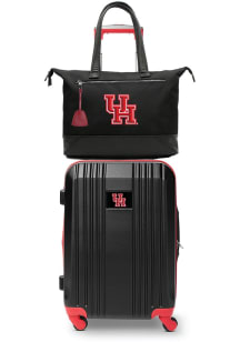 Houston Cougars Black Set with Laptop Tote Luggage