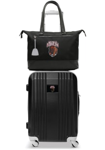 Montana Grizzlies Black Set with Laptop Tote Luggage