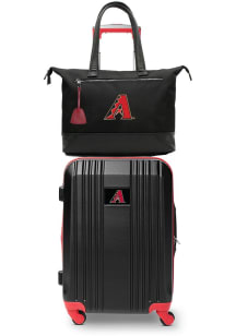 Arizona Diamondbacks Black Set with Laptop Tote Luggage