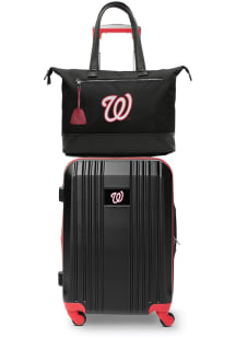 Washington Nationals Black Set with Laptop Tote Luggage