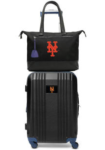 New York Mets Black Set with Laptop Tote Luggage