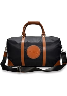 New England Patriots Black Debossed Duffel Luggage