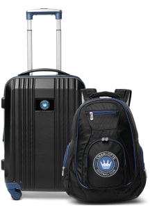 Charlotte FC Navy Blue 2-Piece Premium Set Luggage