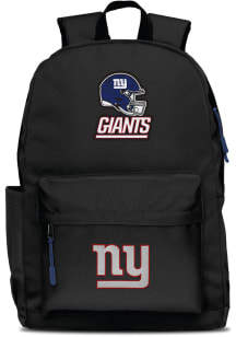 New York Giants Black 2 Logo Campus Backpack
