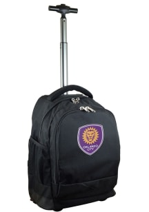 Orlando City SC Black Wheeled Premium Backpack