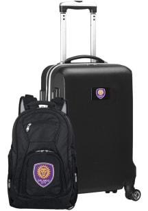 Orlando City SC Black Deluxe Backpack and Carry On Luggage