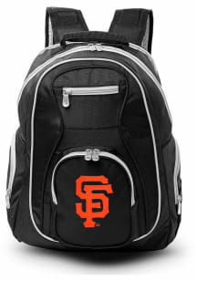 San Francisco Giants Black 19 Laptop Grey Trim Backpack
