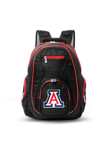 Arizona Wildcats Black 19 Laptop Red Trim Backpack