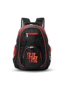 Houston Cougars Black 19 Laptop Red Trim Backpack
