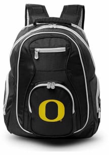 Oregon Ducks Black 19 Laptop Grey Trim Backpack