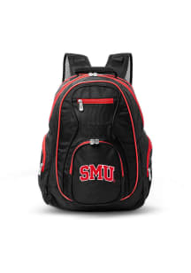 SMU Mustangs Black 19 Laptop Red Trim Backpack