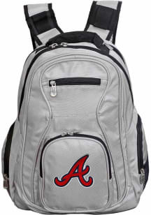 Atlanta Braves Grey 19 Laptop Backpack