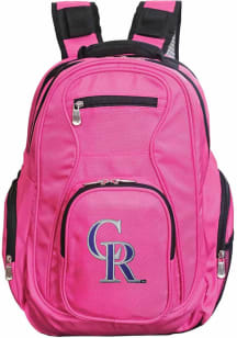 Colorado Rockies Pink 19 Laptop Backpack