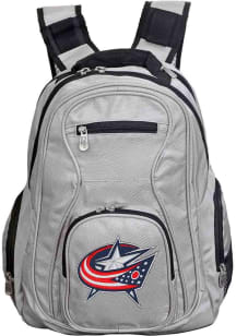 Columbus Blue Jackets Grey 19 Laptop Backpack