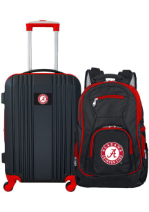 Alabama Crimson Tide Black 2-Piece Set Luggage