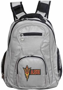Arizona State Sun Devils Grey 19 Laptop Backpack